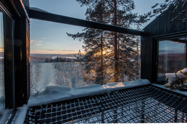 ����� The 7th room � ��������� Treehotel � Johan Jansson