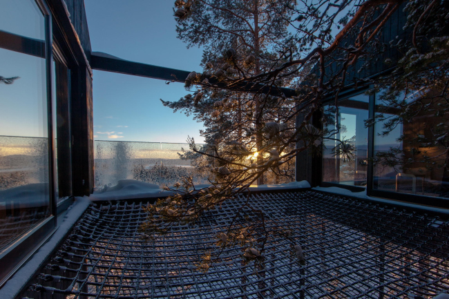 ����� The 7th room � ��������� Treehotel � Johan Jansson