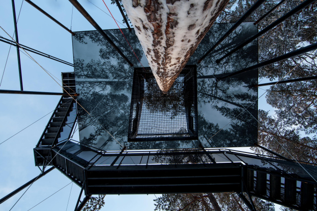 ����� The 7th room � ��������� Treehotel � Johan Jansson