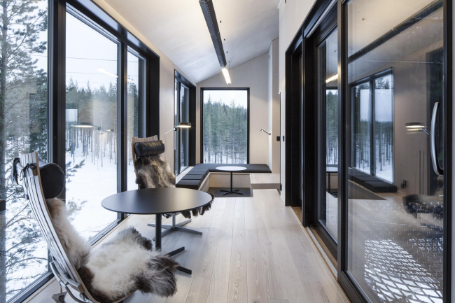 ����� The 7th room � ��������� Treehotel � Johan Jansson