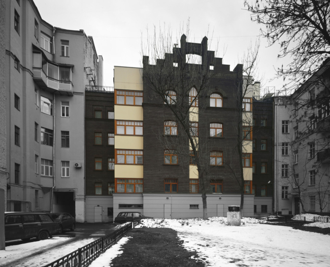 Реконструкция жилого дома в Чистом переулке © Сергей Скуратов ARCHITECTS