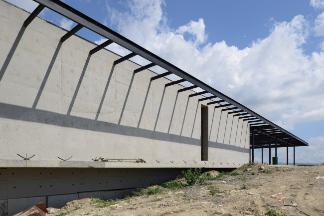 A winery in Haykadzor (Armenia). Construction, 2013. Kleinewelt Architekten. Photo  I. Ivanov