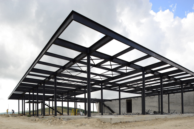 A winery in Haykadzor (Armenia). Construction, 2013. Kleinewelt Architekten. Photo  I. Ivanov