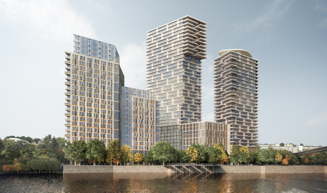 Mixed-use complex on the territory of the Milikrovlya factory. Project, 2015 � Archimatika