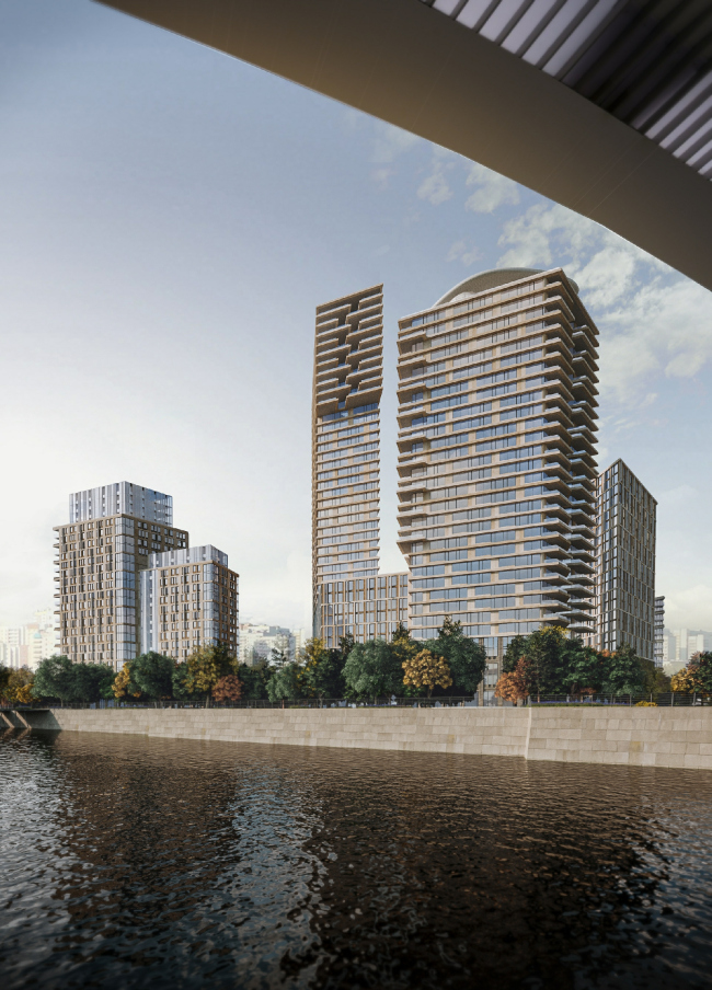 Mixed-use complex on the territory of the Milikrovlya factory. Project, 2015 � Archimatika