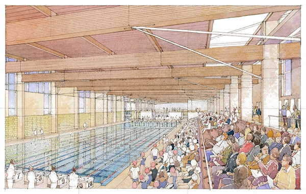 Jon Soules. 50 metres Swimming Poul. ��������: archplatforma.ru