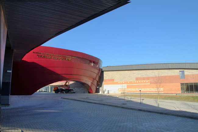 The museum building in "New Jerusalem". Realization, 2013  City-Arch