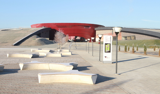 The museum building in "New Jerusalem". Realization, 2013  City-Arch