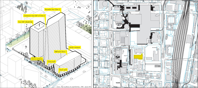   Silex 1 (. AIA), Silex 2 (ma architectes)  EDF.  AUC