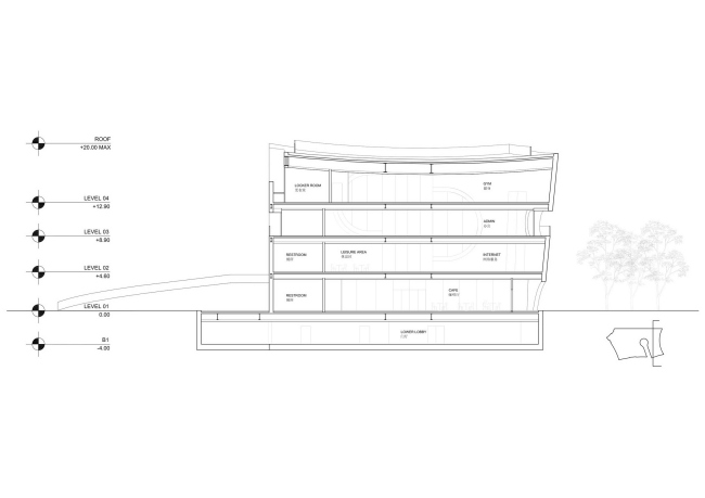 ����� �������� � �������� �������� COFCO. ����� �������� � Steven Holl Architects