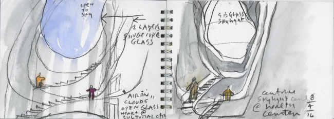 ����� �������� � �������� �������� COFCO � Steven Holl