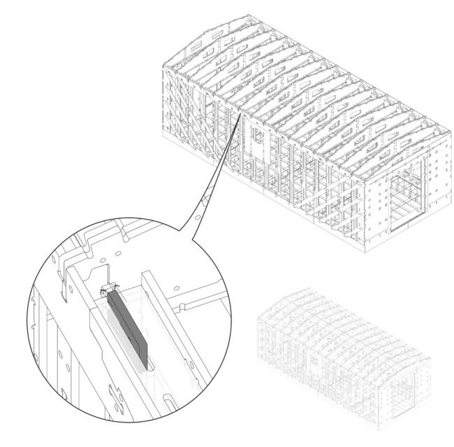 Образец постройки. Изображение: Clemson University School of Architecture