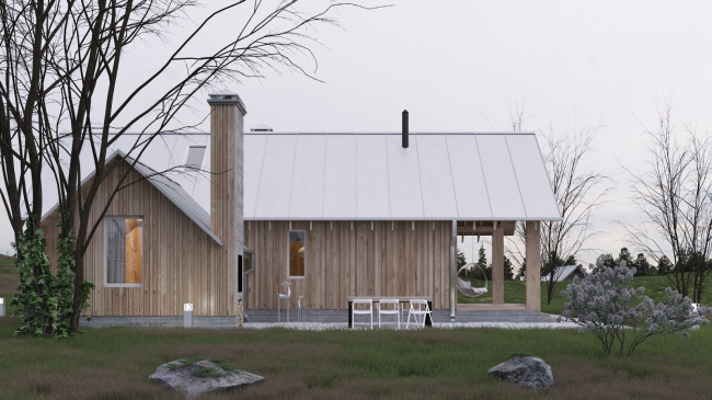 Русский стиль. Флагман. Вид на внутренний двор © Ilya Samsonov Architecture & Design