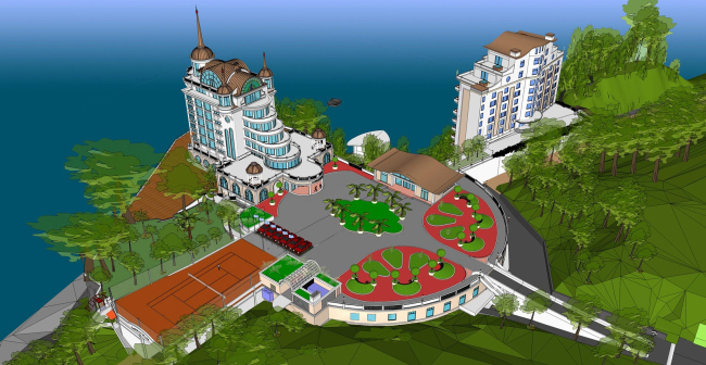 3D-  Castello Mare Hotel & Wellness Resort, , 2013   