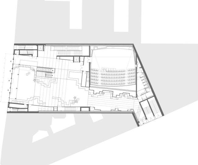 Кинотеатр Alésia – реконструкция © Manuelle Gautrand Architecture