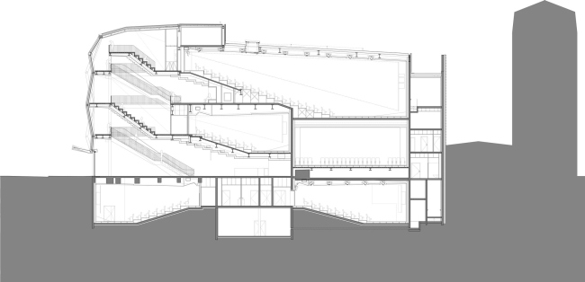 Кинотеатр Alésia – реконструкция © Manuelle Gautrand Architecture