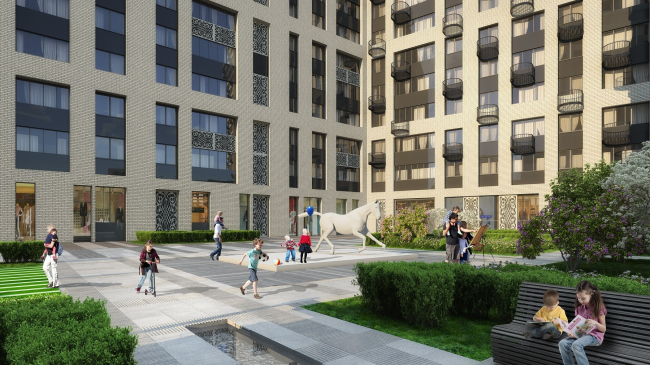 Housing complex at the Mikhailova Street � Olimpproekt Group