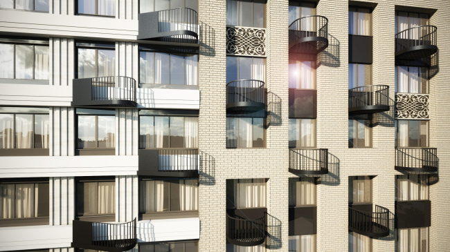 Housing complex at the Mikhailova Street � Olimpproekt Group