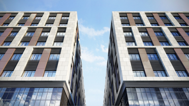 Multifunctional complex in "Park of Legends" on the territory of the former ZIL plant. The office part � Olimpproekt Group