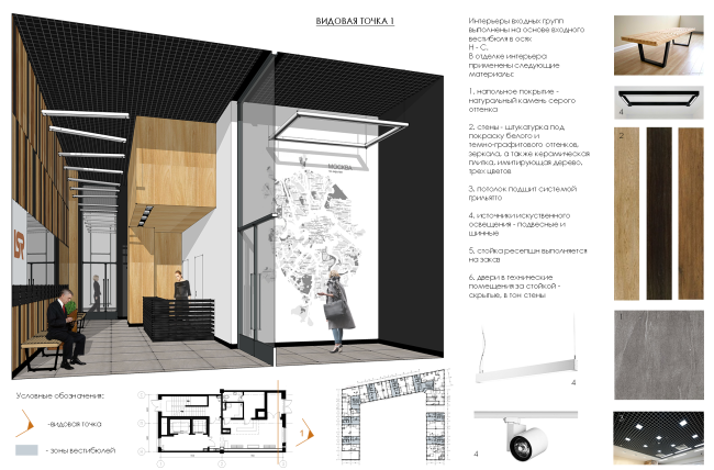 ZilArt residential comple. Concept of design of the public and residential part  Eugene Gerasimov and Partners