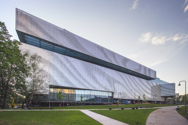 "Oceania" multifunctional center (concept of facade solution) � Asadov Architectural Bureau