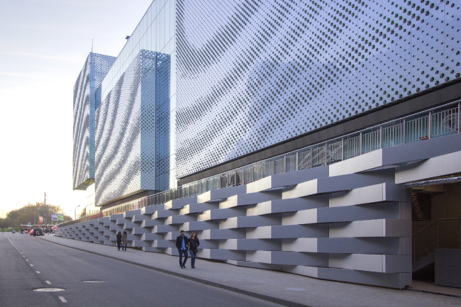 "Oceania" multifunctional center (facade solution) � Asadov Architectural Bureau