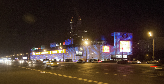 "Oceania" multifunctional center (facade solution) � Asadov Architectural Bureau