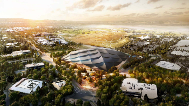 ����� ������ Google. BIG � Heatherwick Studio. �����������: Google