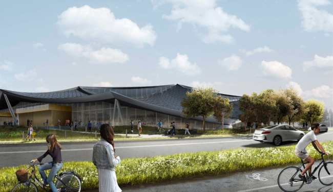 ����� ������ Google. BIG � Heatherwick Studio. �����������: Google
