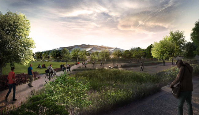 ����� ������ Google. BIG � Heatherwick Studio. �����������: Google