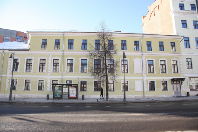 Restoration of the Dolgorukovykh-Bobrinskikh manor house on the Malaya Dmitrovka Street  Ginsburg Architects, photograph by Aleksey Knyazev