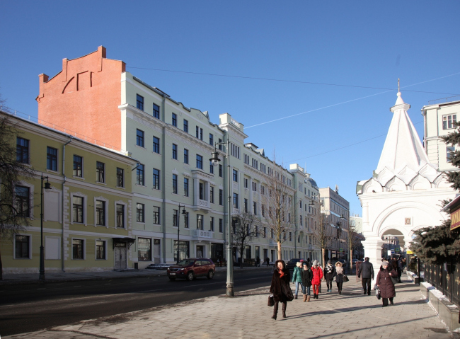 Restoration of the Dolgorukovykh-Bobrinskikh manor house on the Malaya Dmitrovka Street  Ginsburg Architects, photograph by Aleksey Knyazev