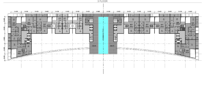Palm Jumairah Community project. Plan of the fourth floor  "GrandProjectCity"
