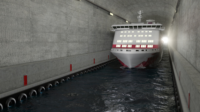 ������� ��� �������� ����� ���������� ����. �����������: Appex/Norwegian Coastal Administration