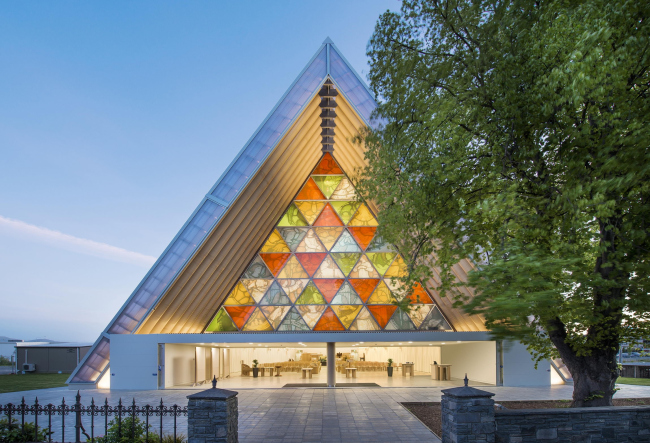 Christchurch Cardboard Cathedral. Photo by Stephen Goodenough