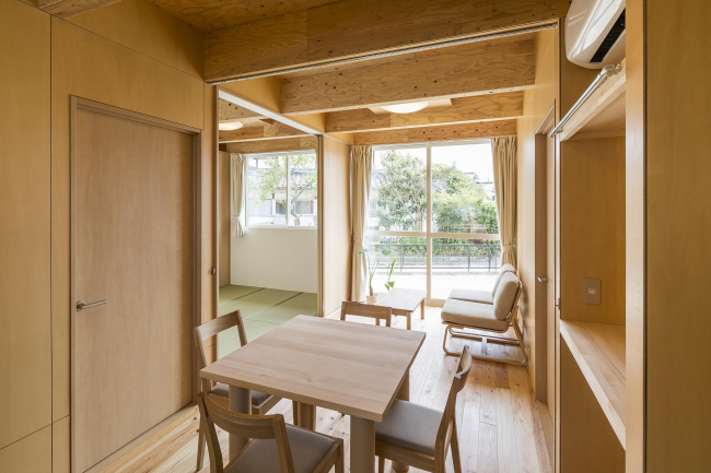 Wooden Prefabricated Temporary Housing  Kumamoto Earthquake, Japan. Photo by Hiroyuki Hirai