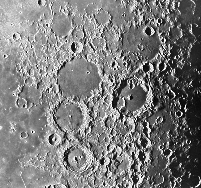 Лунные кратеры. Альтернативный прототип