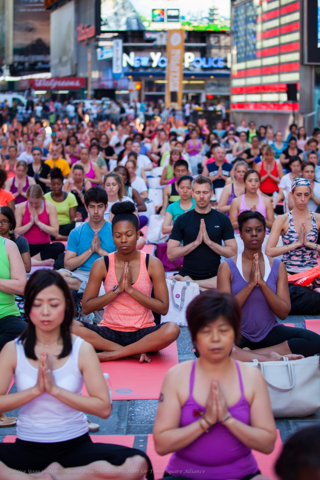 �����-����� � �������������. ����: Amy Hart for Times Square Alliance 