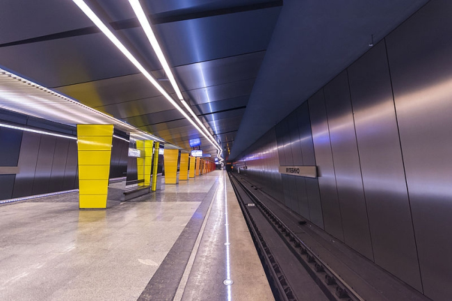 Станция метро «Жулебино». Фото: Alex &#8242;Florstein&#8242; Fedorov via Wikimedia Commons. Лицензия CC BY-SA 4.0