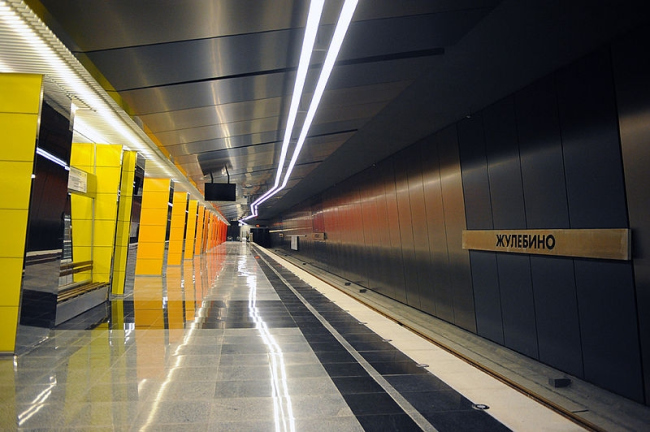 Станция метро «Жулебино». Фото: Totopuz via Wikimedia Commons. Лицензия CC BY-SA 3.0