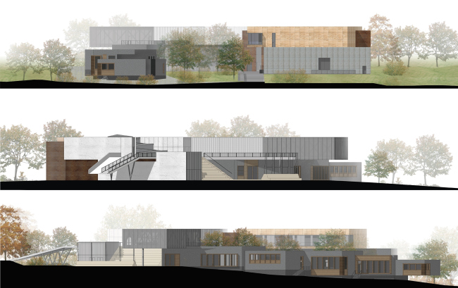 Innovation and Culture Center in Kaluga. Facades � WOWHAUS