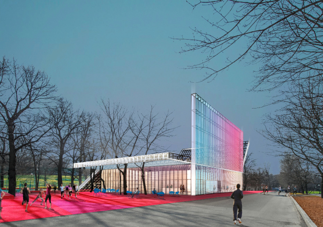 ��������� ����������� ������ Nike � ����� �������� � Kosmos Architects