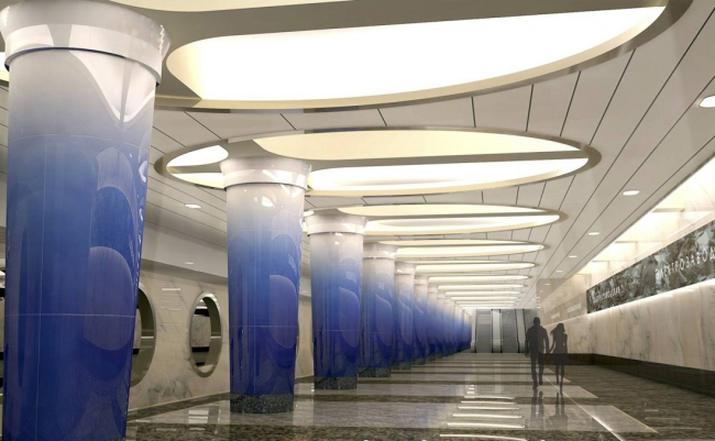 Станция метро «Рубцовская»