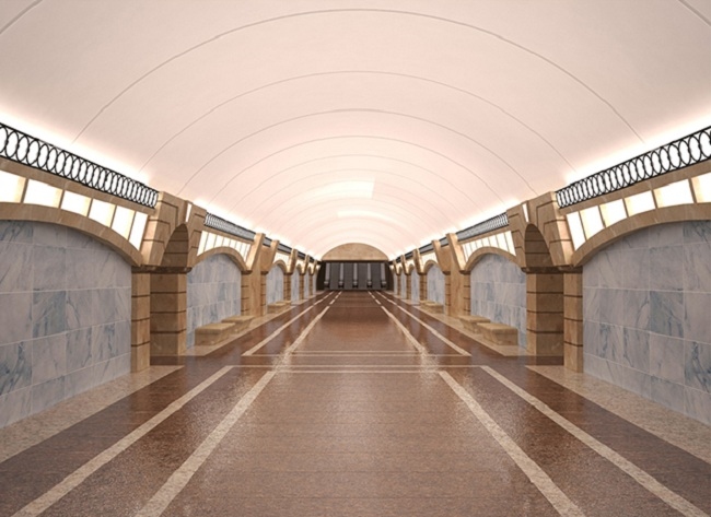 Станция метро «Горный институт»