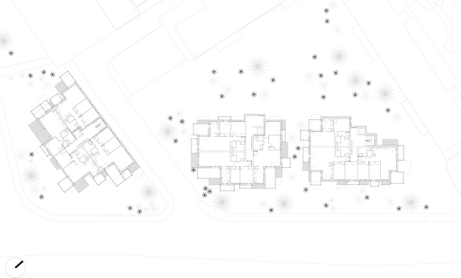 �������� ����������� ����� White Clouds � MORE architecture +
Poggi Architecture