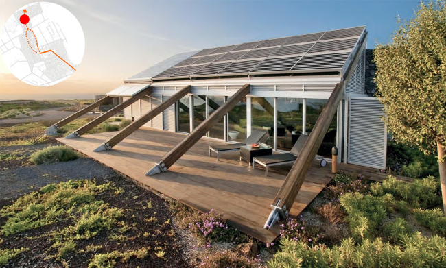 Improvement project of Staroe Drozhanoe. Eco-housing � UNK project