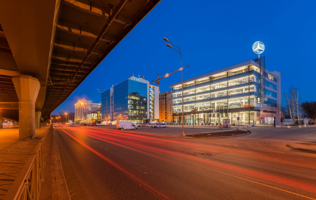 "Avangard" car service center. Photograph  A.Gushchin