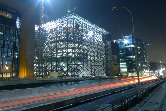 ������ Europa ������������ ������. Philippe Samyn and partners architects & engineers, LEAD and DESIGN PARTNER.
With Studio Valle Progettazioni architects, Buro Happold Limited engineers. ���� � Thierry Henrard
