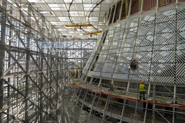 ������ Europa ������������ ������. Philippe Samyn and partners architects & engineers, LEAD and DESIGN PARTNER.
With Studio Valle Progettazioni architects, Buro Happold Limited engineers. ���� � Thierry Henrard