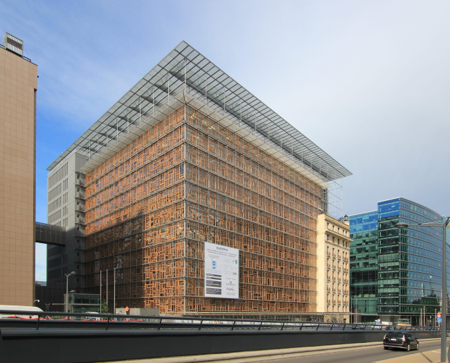 ������ Europa ������������ ������. Philippe Samyn and partners architects & engineers, LEAD and DESIGN PARTNER.
With Studio Valle Progettazioni architects, Buro Happold Limited engineers. ���� � Quentin Olbrechts